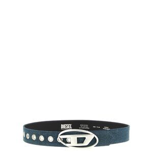Diesel Blue Cotton Regular Women's Belt